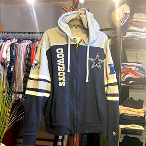 Dallas Cowboys Vintage Starter Jacket - Sweater